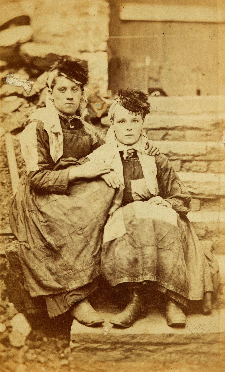 Arbeidere fra Tredegar Iron Works, Wales av William Clayton