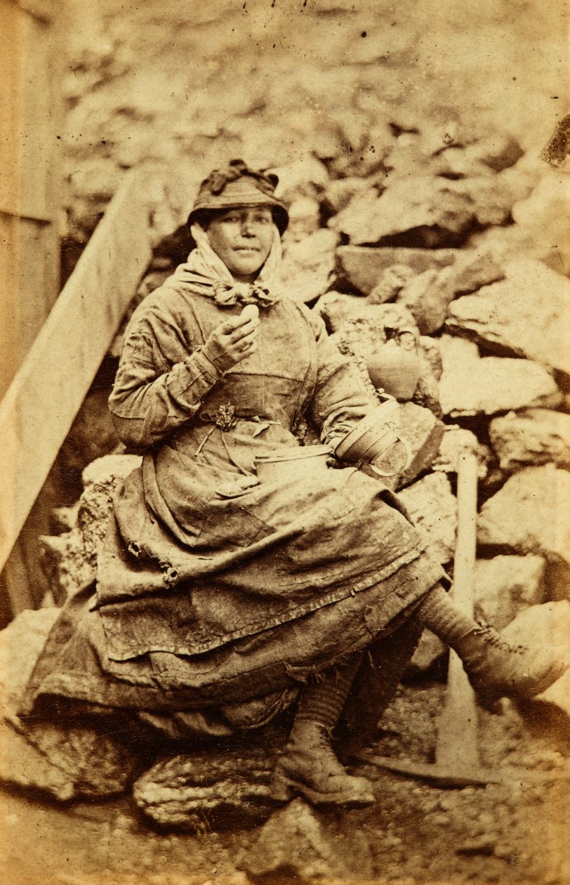 Arbeidere fra Tredegar Iron Works, Wales av William Clayton