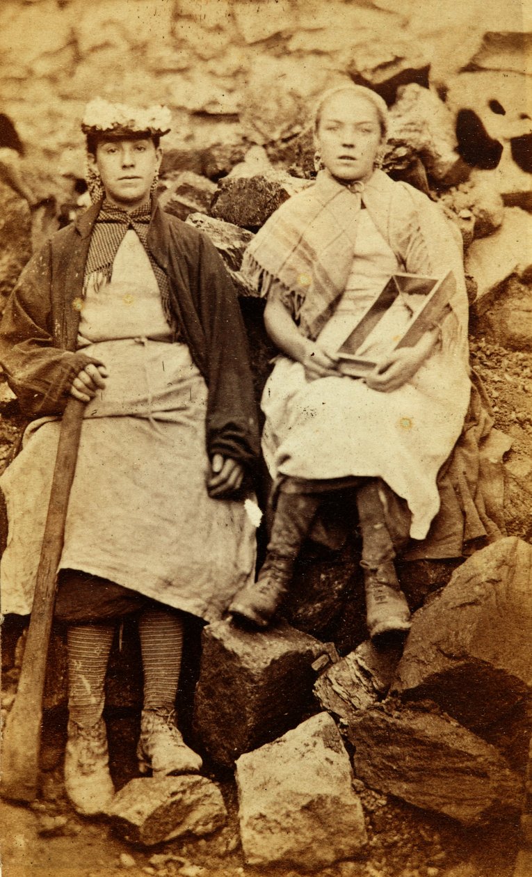 Arbeidere fra Tredegar Iron Works, Wales av William Clayton