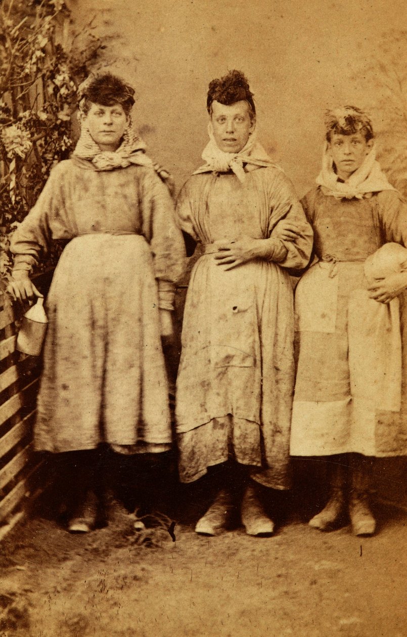 Arbeidere fra Tredegar Iron Works, Wales av William Clayton