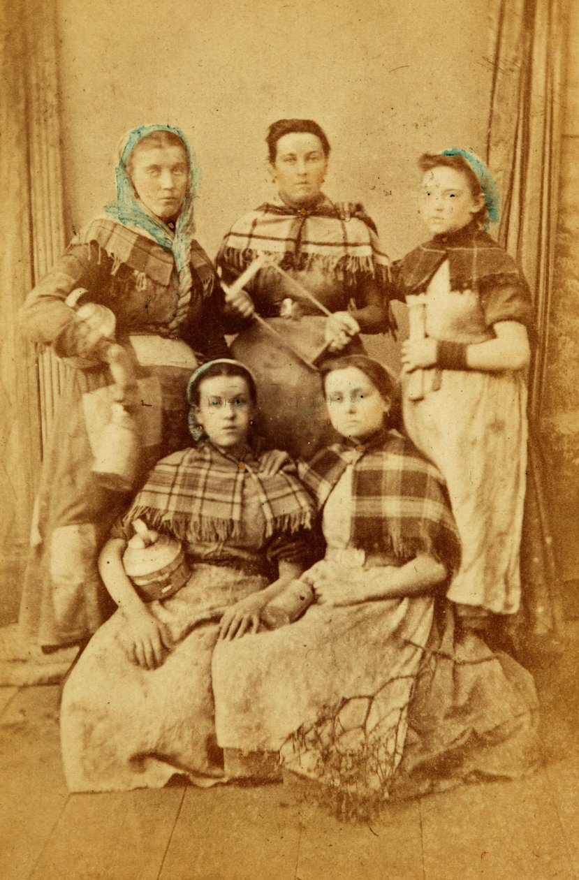 Arbeidere fra Tredegar Iron Works, Wales av William Clayton