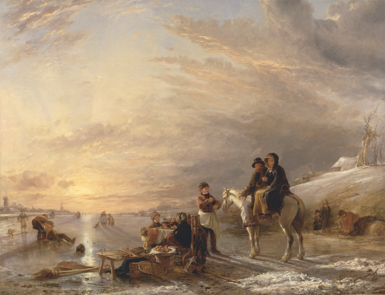 Frostscene av William Collins