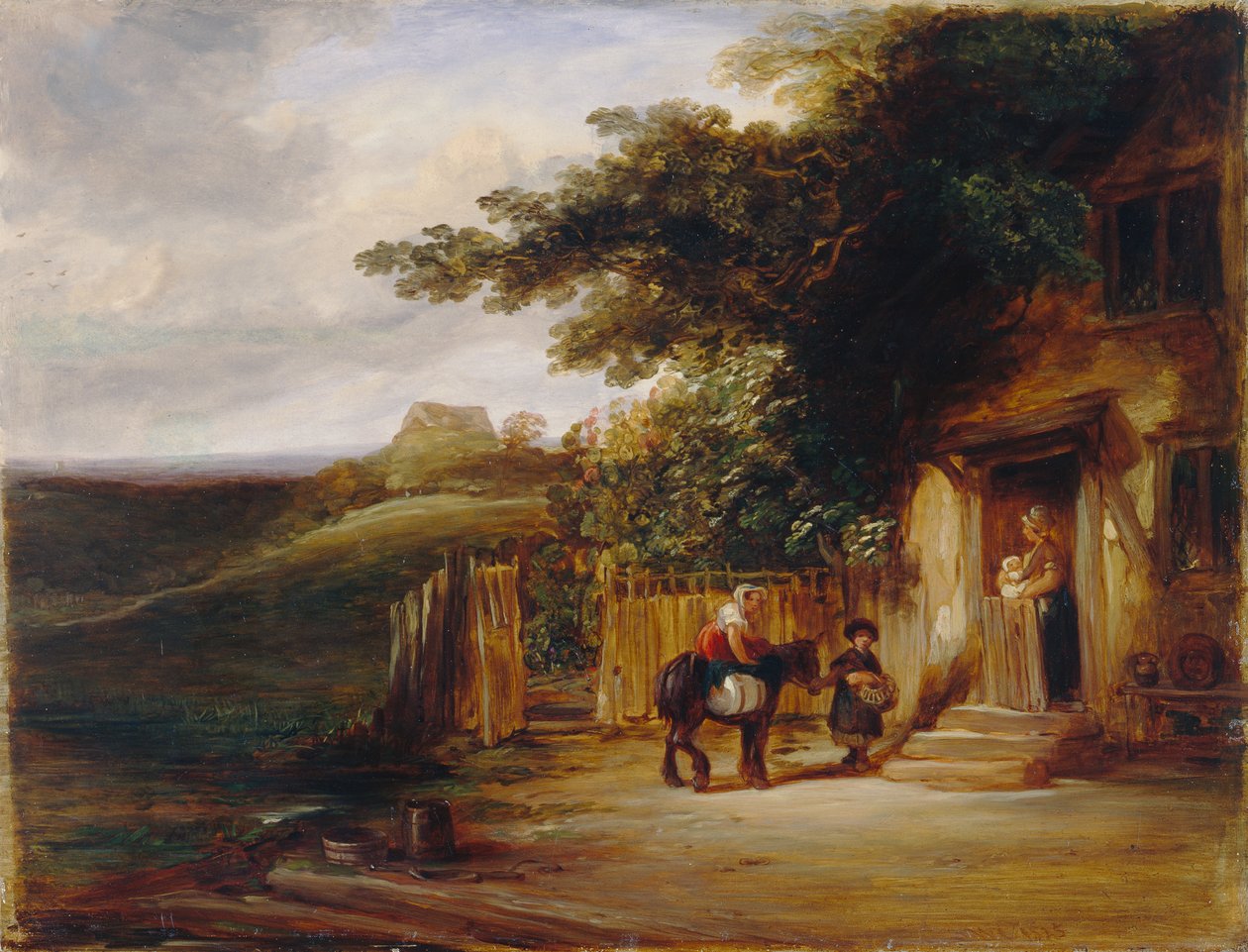 Hyttedøren av William Collins