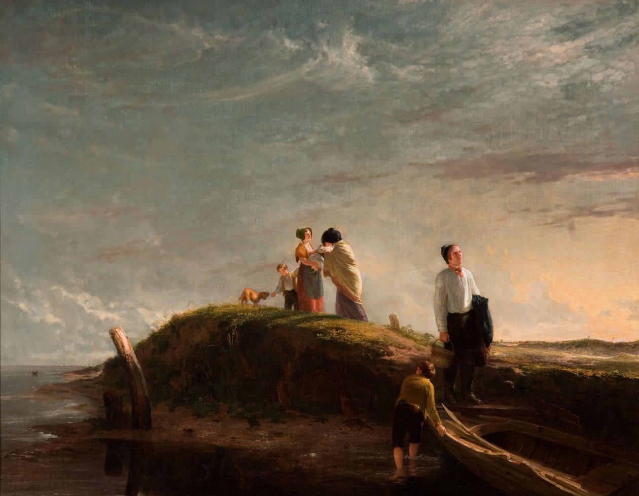 Den motvillige avgangen, 1815 av William Collins