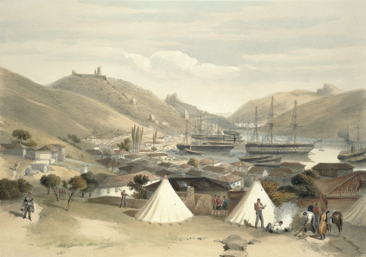 Balaklava, Looking Towards the Sea, plate fra 