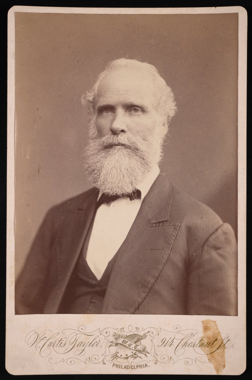 Portrett av Garland Carr Broadhead 1827-1912, før 1884. av William Curtis Taylor