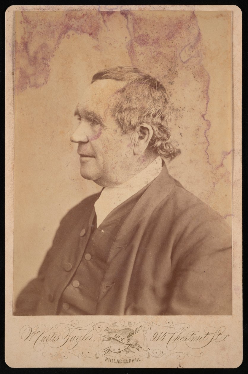 Portrett av JD Lang, før 1877. av William Curtis Taylor