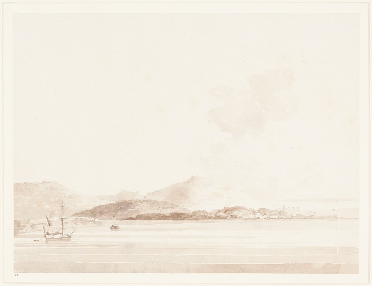 En utsikt i India av William Daniell