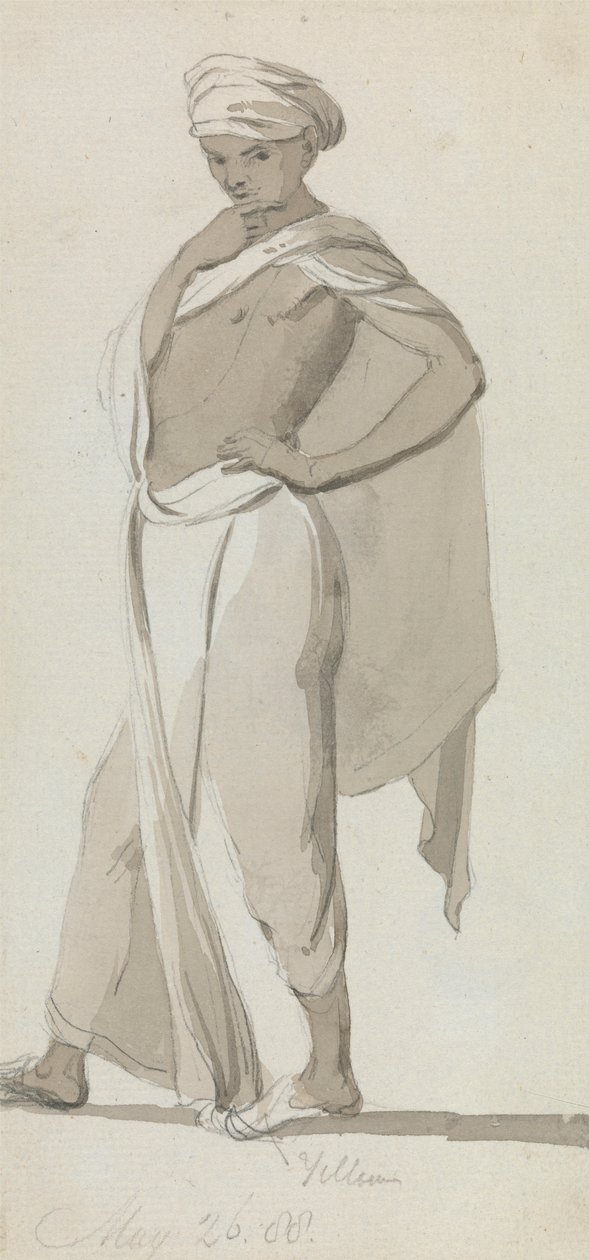 En ung indianer av William Daniell