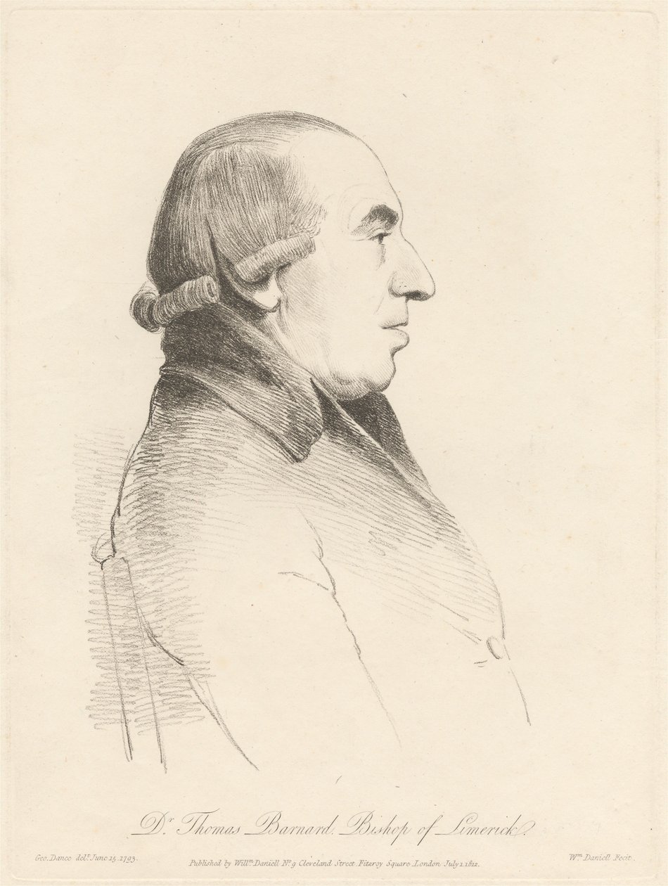 Dr. Thomas Barnard, biskop av Limerick av William Daniell