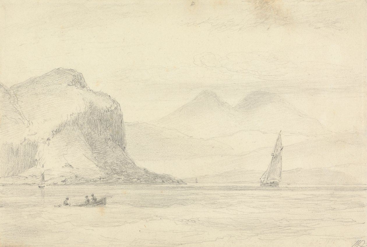 Fra Loch Creran, Pass of Jura av William Daniell