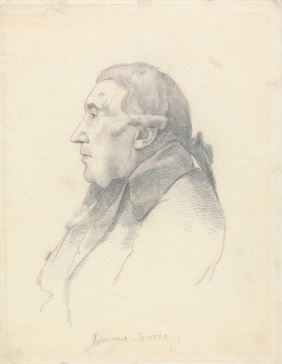 Portrett av Dominic Serres av William Daniell