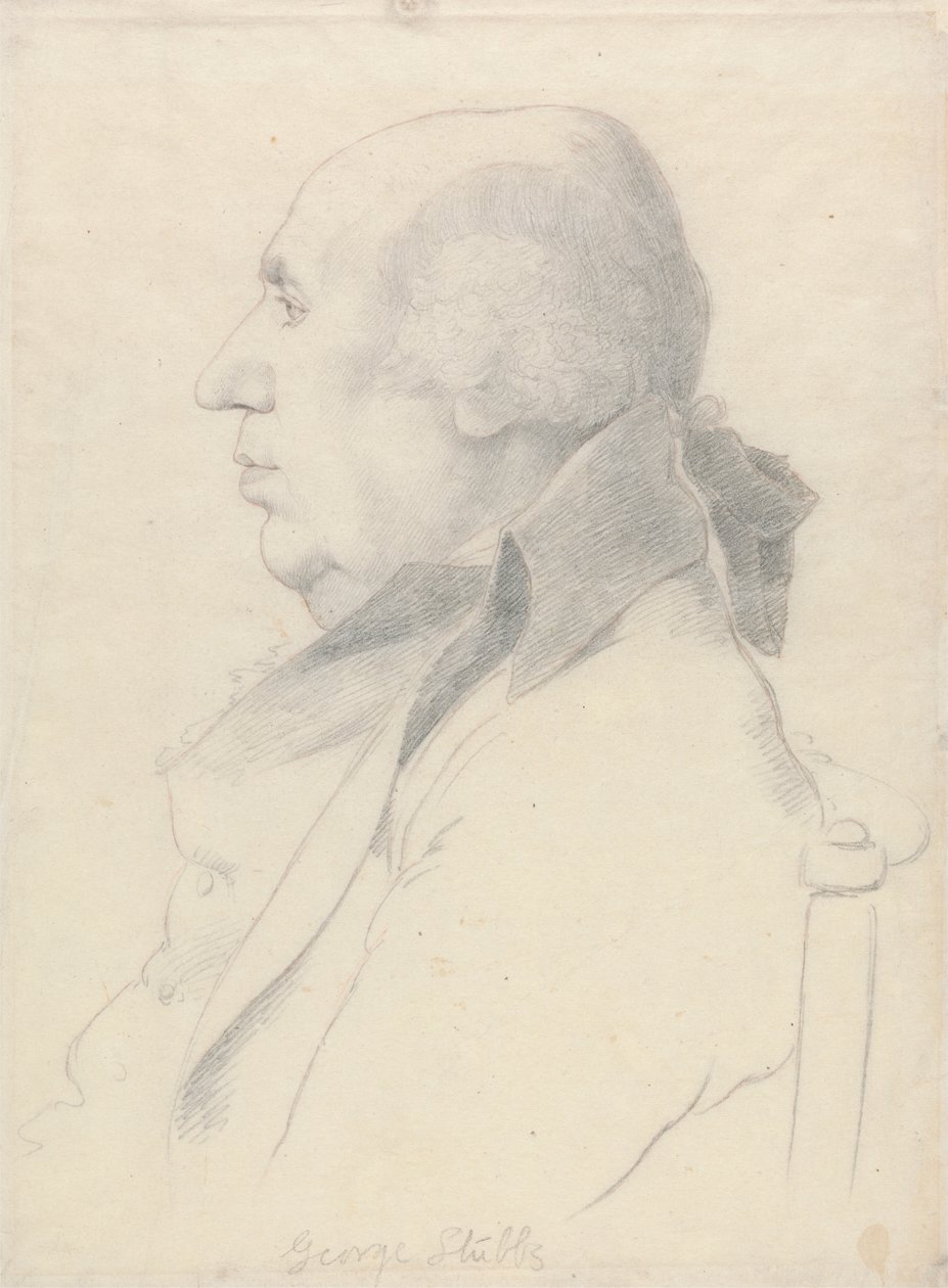 Portrett av George Stubbs av William Daniell