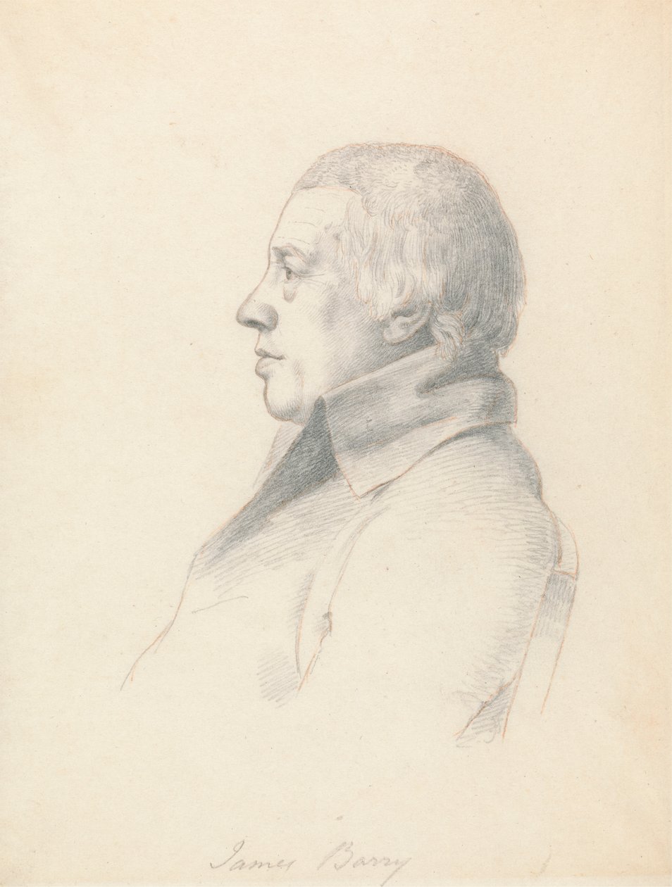 Portrett av James Barry av William Daniell