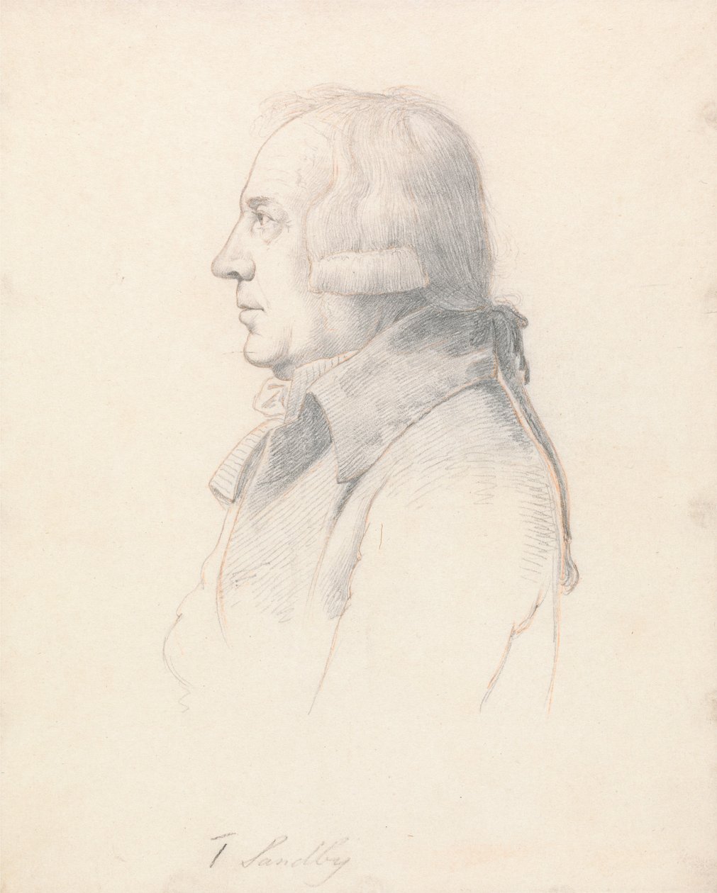 Portrett av Thomas Sandby av William Daniell