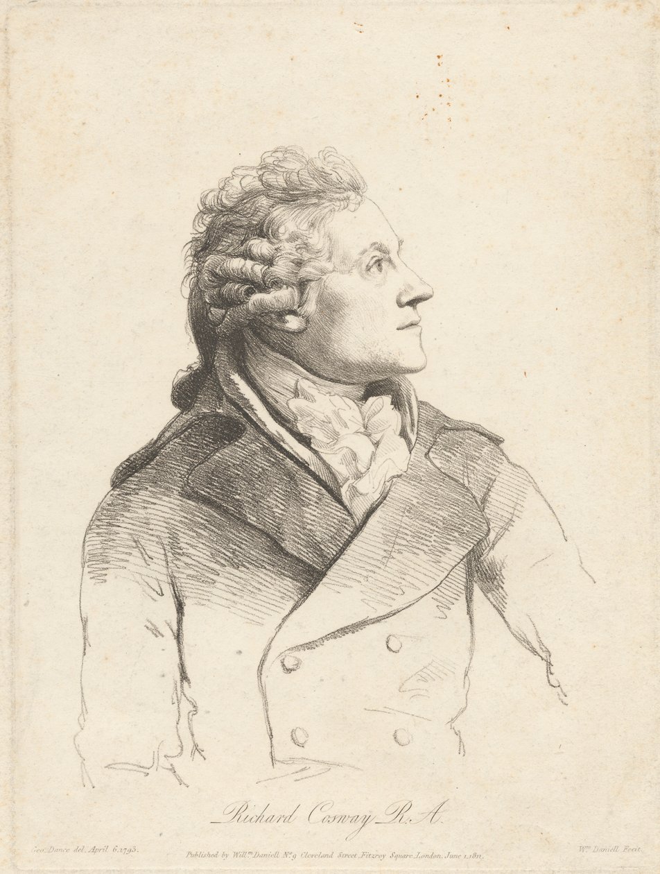 Richard Cosway, RA av William Daniell