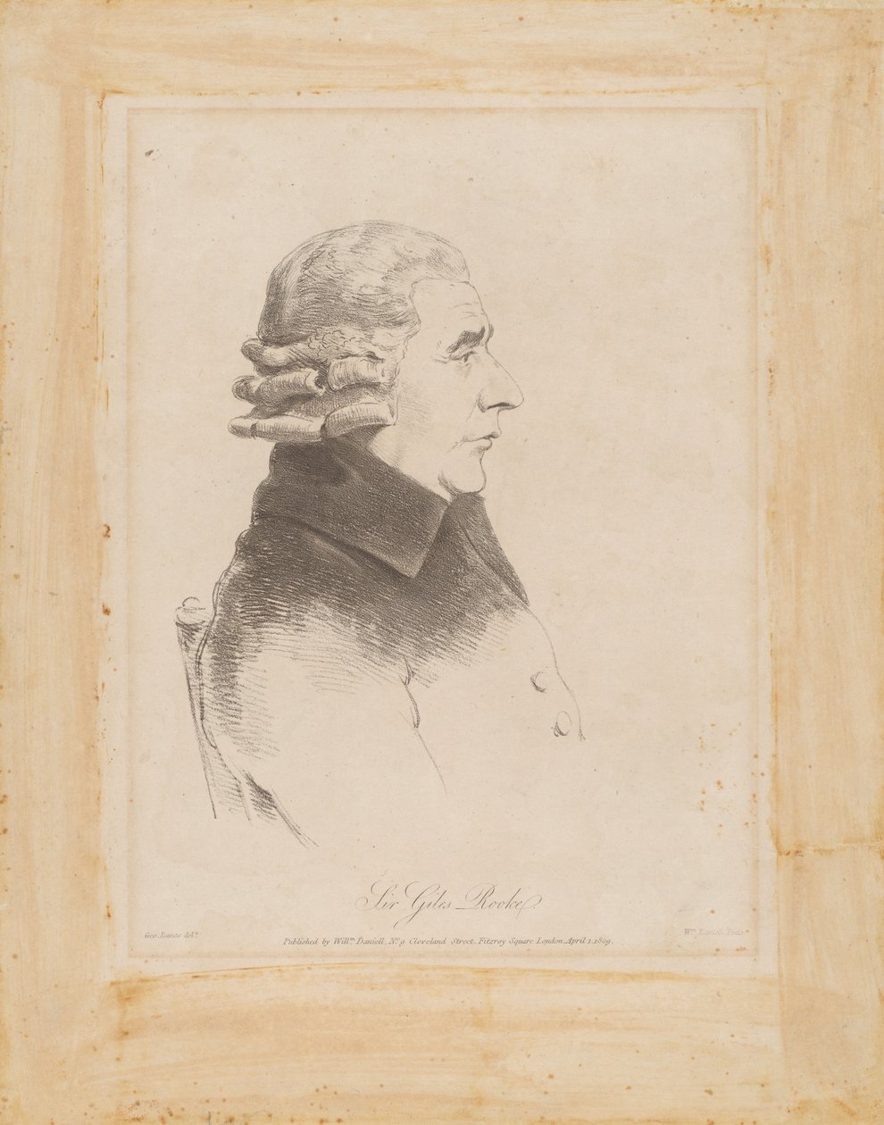 Sir Giles Rooke av William Daniell