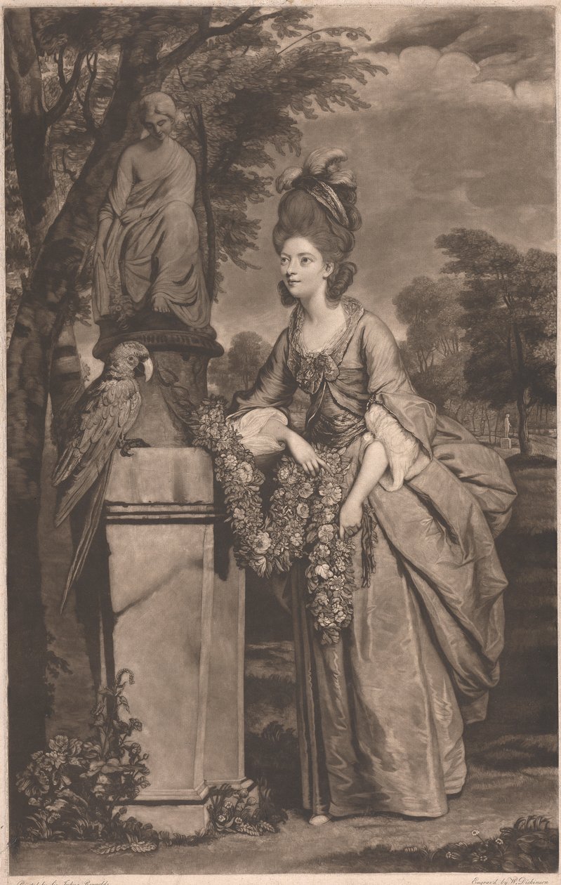 Elizabeth, grevinne av Derby av William Dickinson
