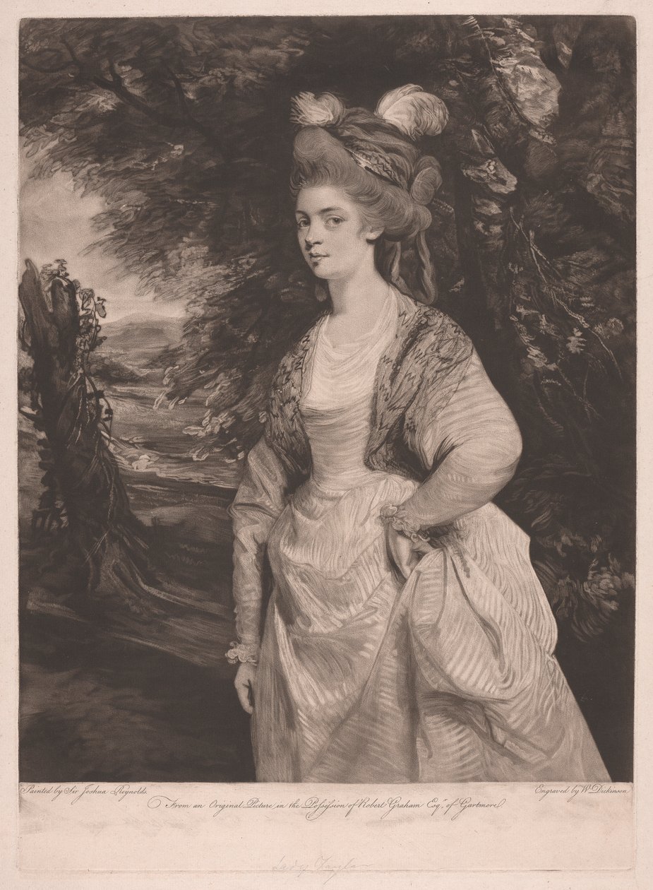 Elizabeth Godden (née Houghton), Lady Taylor av William Dickinson
