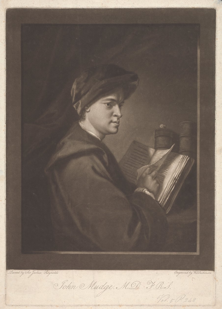 John Mudge MD av William Dickinson