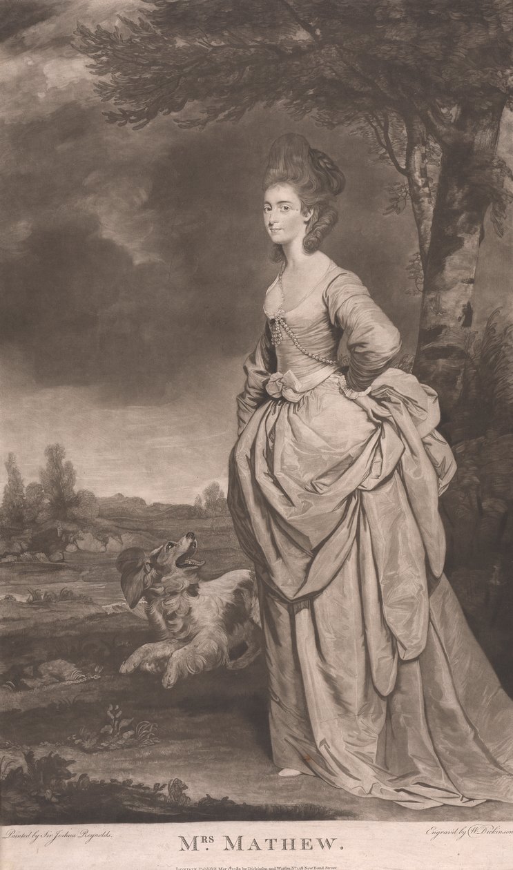 Mrs. Mathew av William Dickinson
