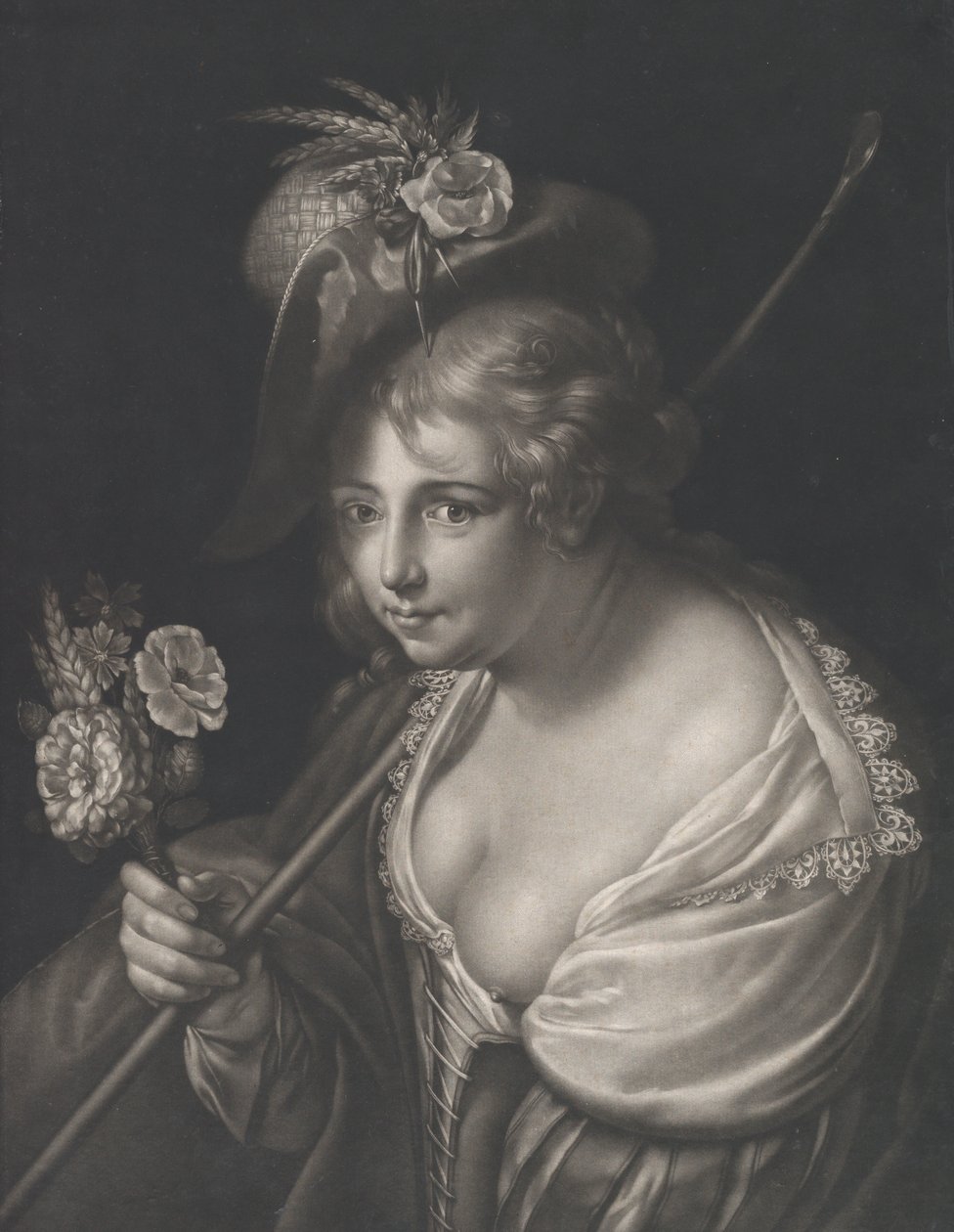 Portrett av Helena Fourment, 1780. av William Dickinson