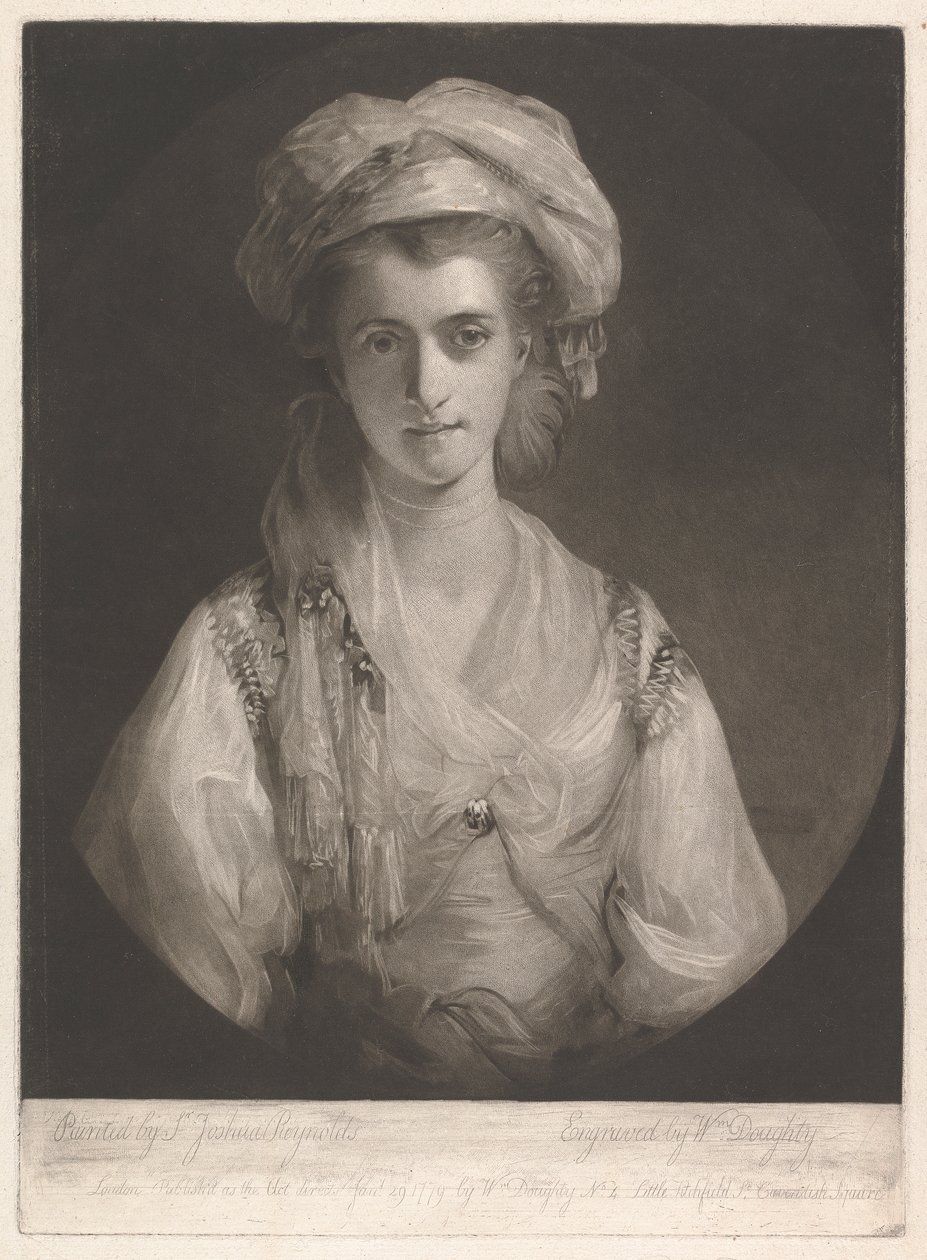Frøken Mary Palmer av William Doughty