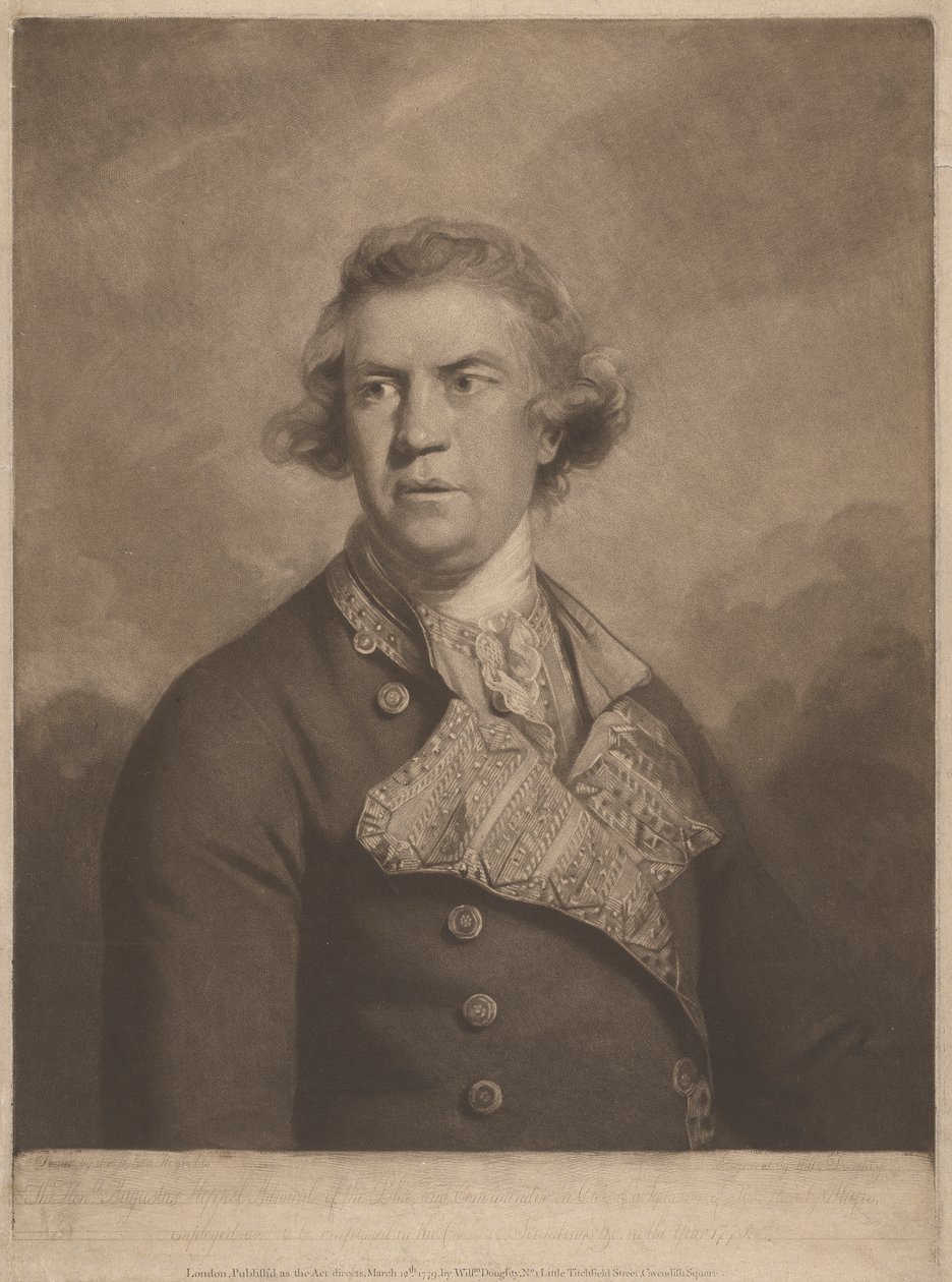 Den ærede Augustus Keppel av William Doughty