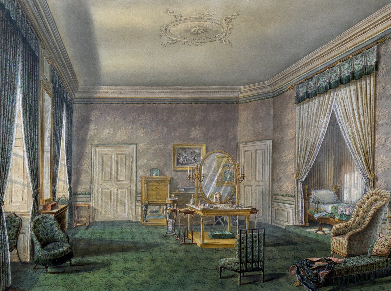 Soverom til Mannheim slott av William Dunkel