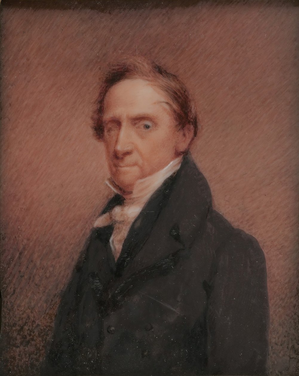 Selvportrett, ca. 1825. av William Dunlap