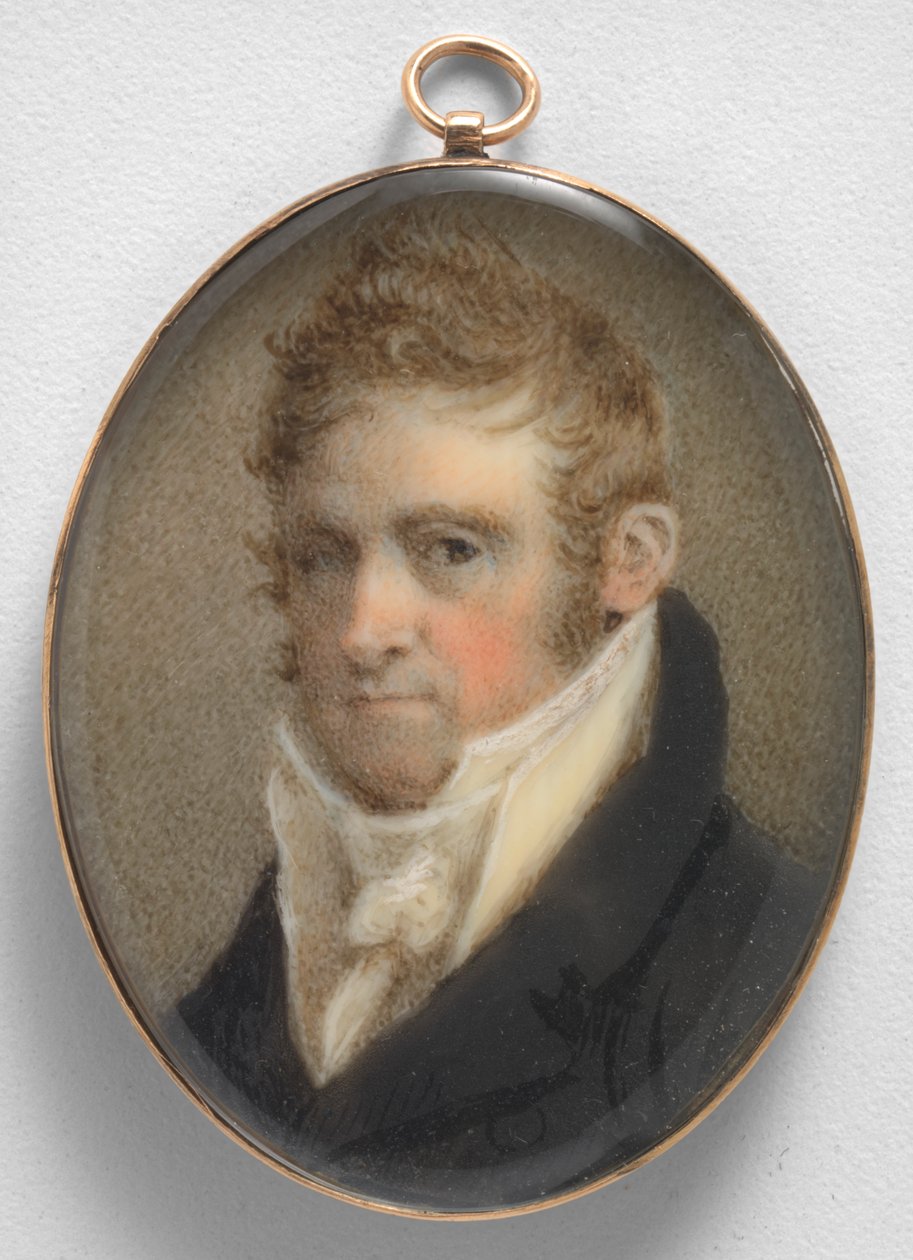 William Dunlap selvportrett, ca. 1805. av William Dunlap