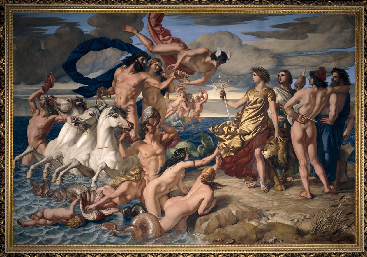 Neptun sa opp Empire of the Seas til Britannia, 1847. av William Dyce