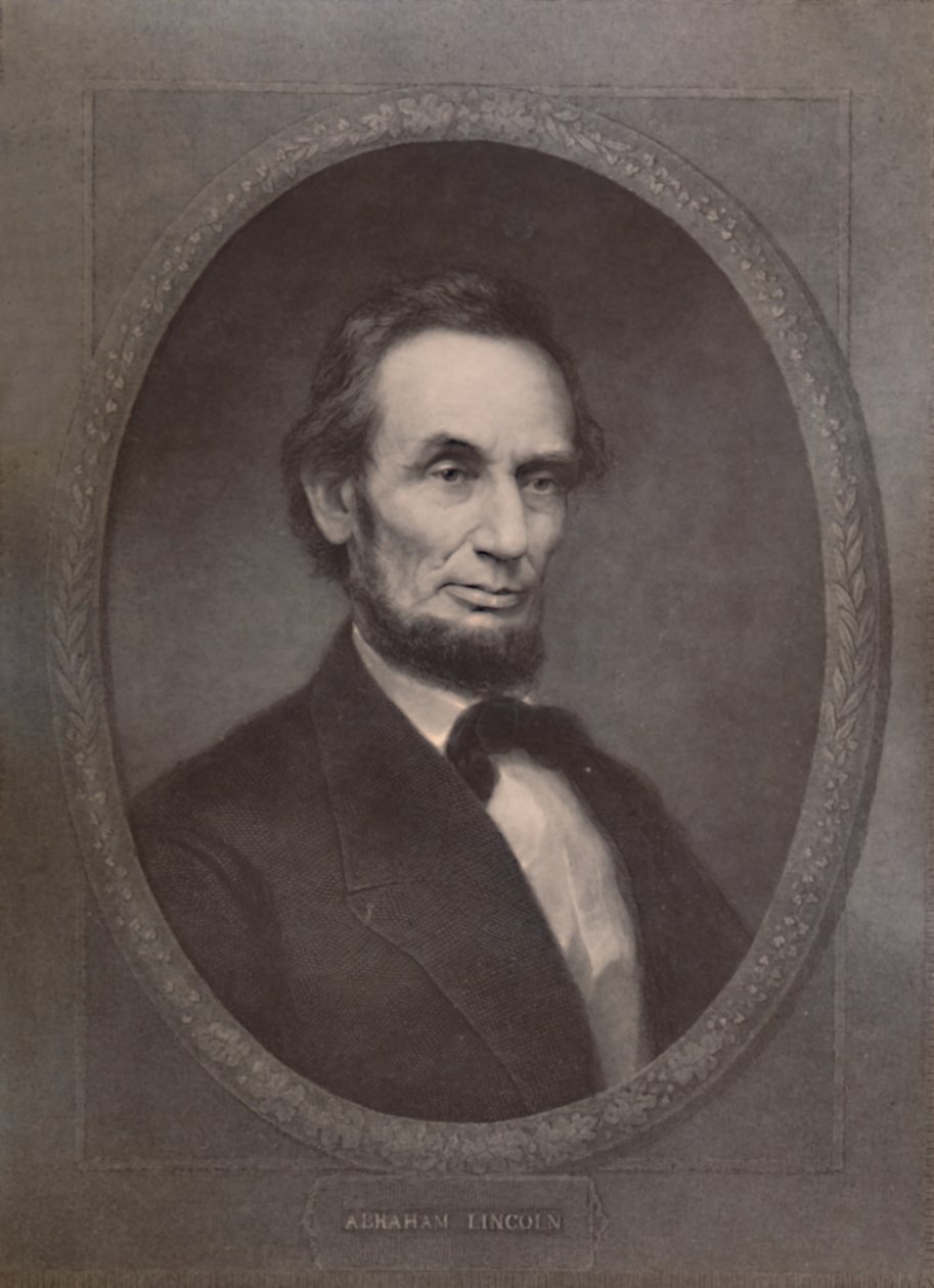 Abraham Lincoln, USAs 16. president, 1800-tallet 1894 av William Edgar Marshall