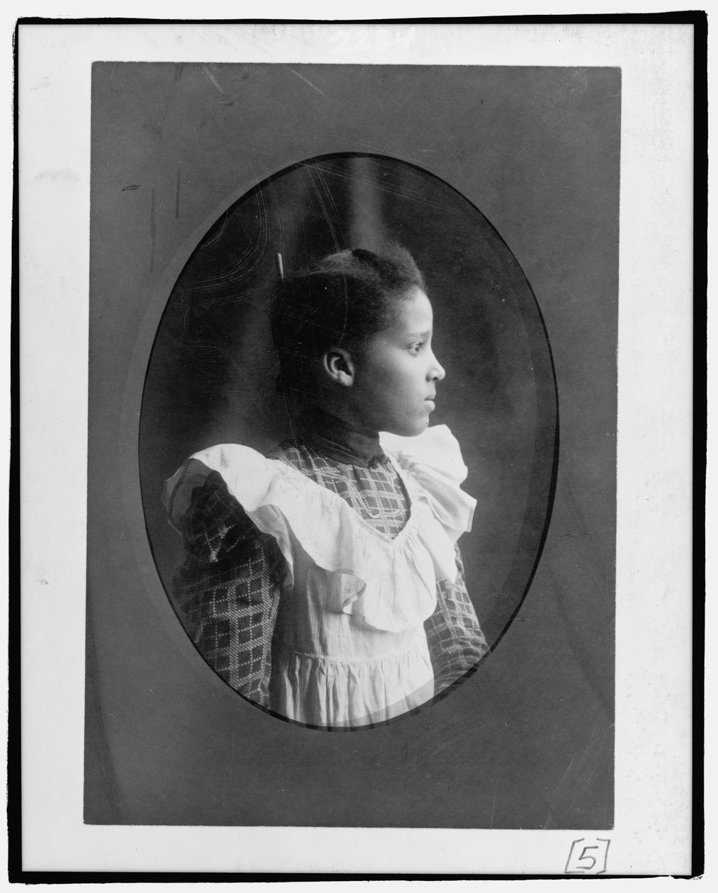 Bazoline Estelle Usher, student ved Atlanta University av William Edward Burghardt "W. E. B." Du Bois