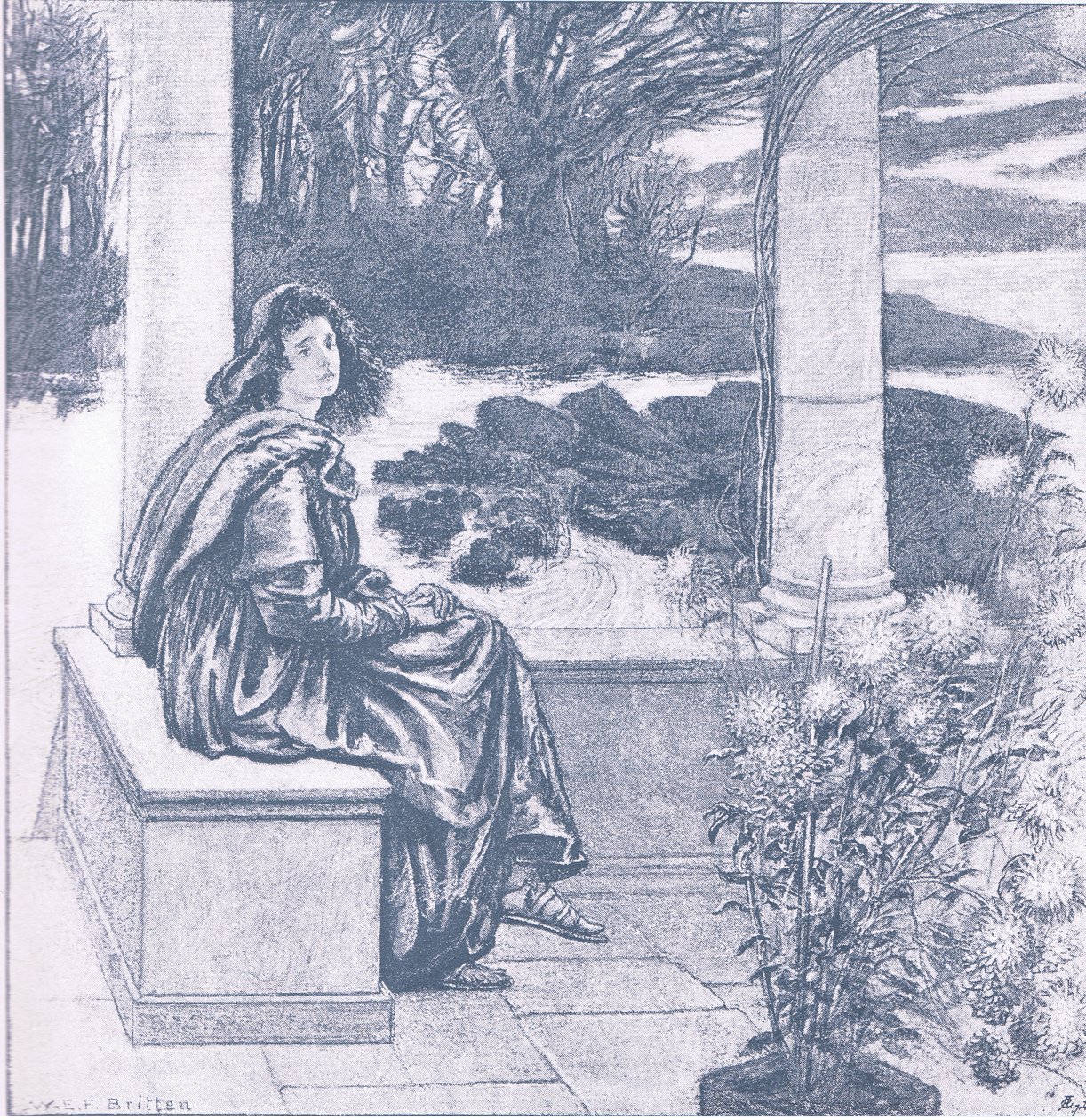november, fra The Magazine of Art 1893, Cassell and Company av William Edward Frank Britten