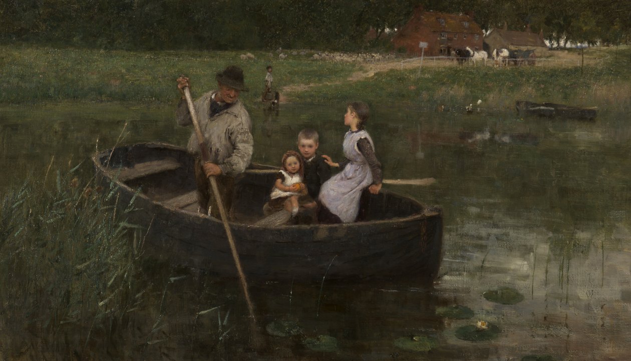 Fergen, 1887 av William Edward Stott