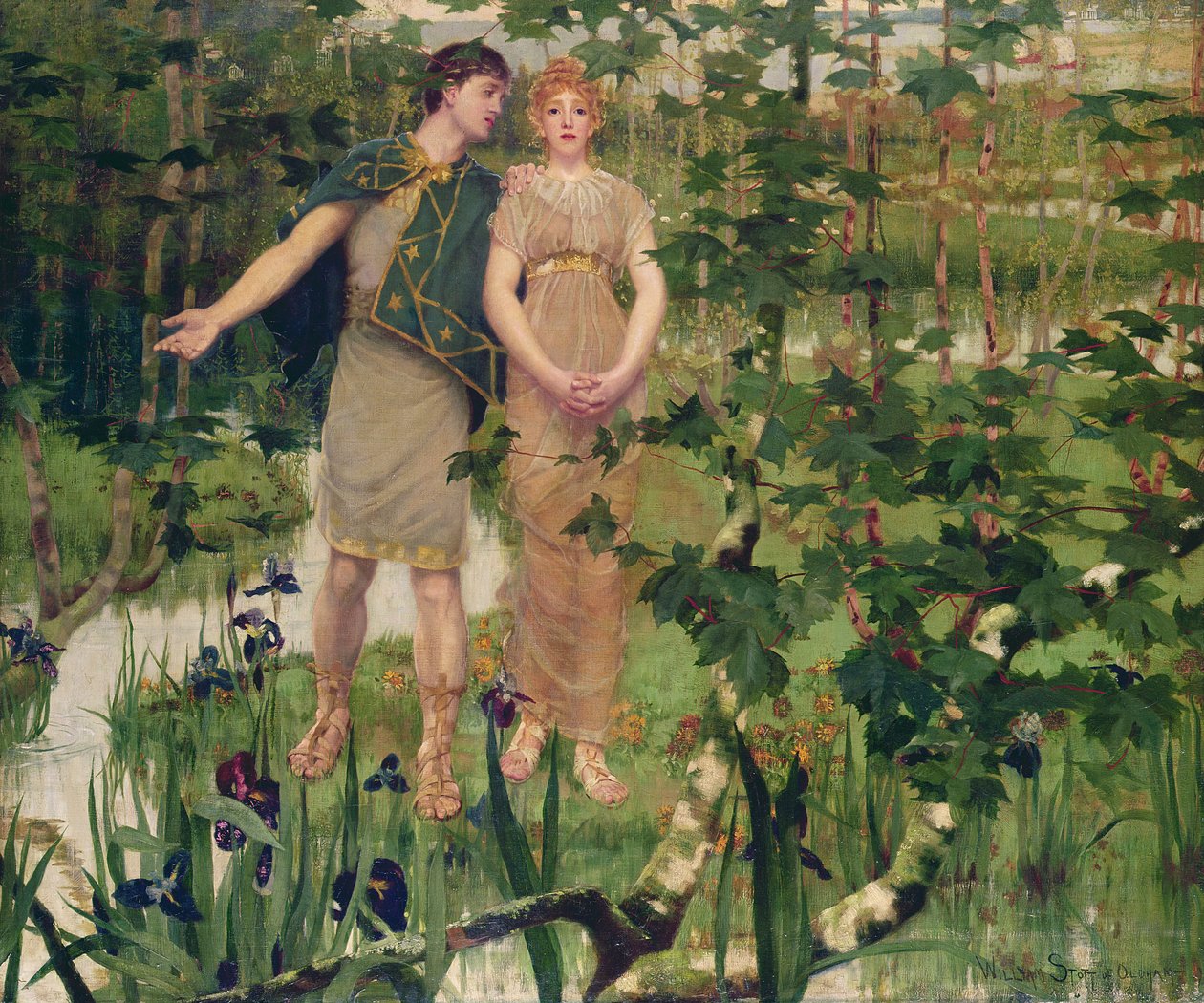 The Happy Valley, 1898 av William Edward Stott