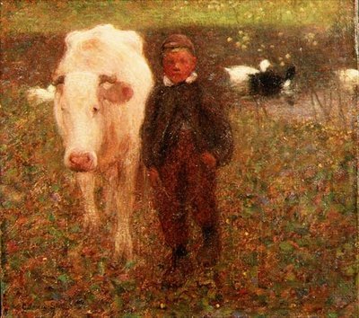 Den hvite kua av William Edward Stott