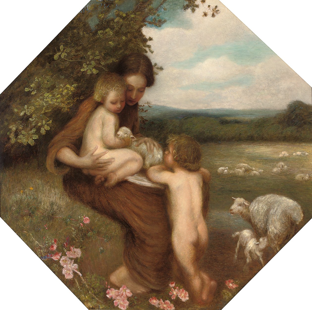 To mødre av William Edward Stott
