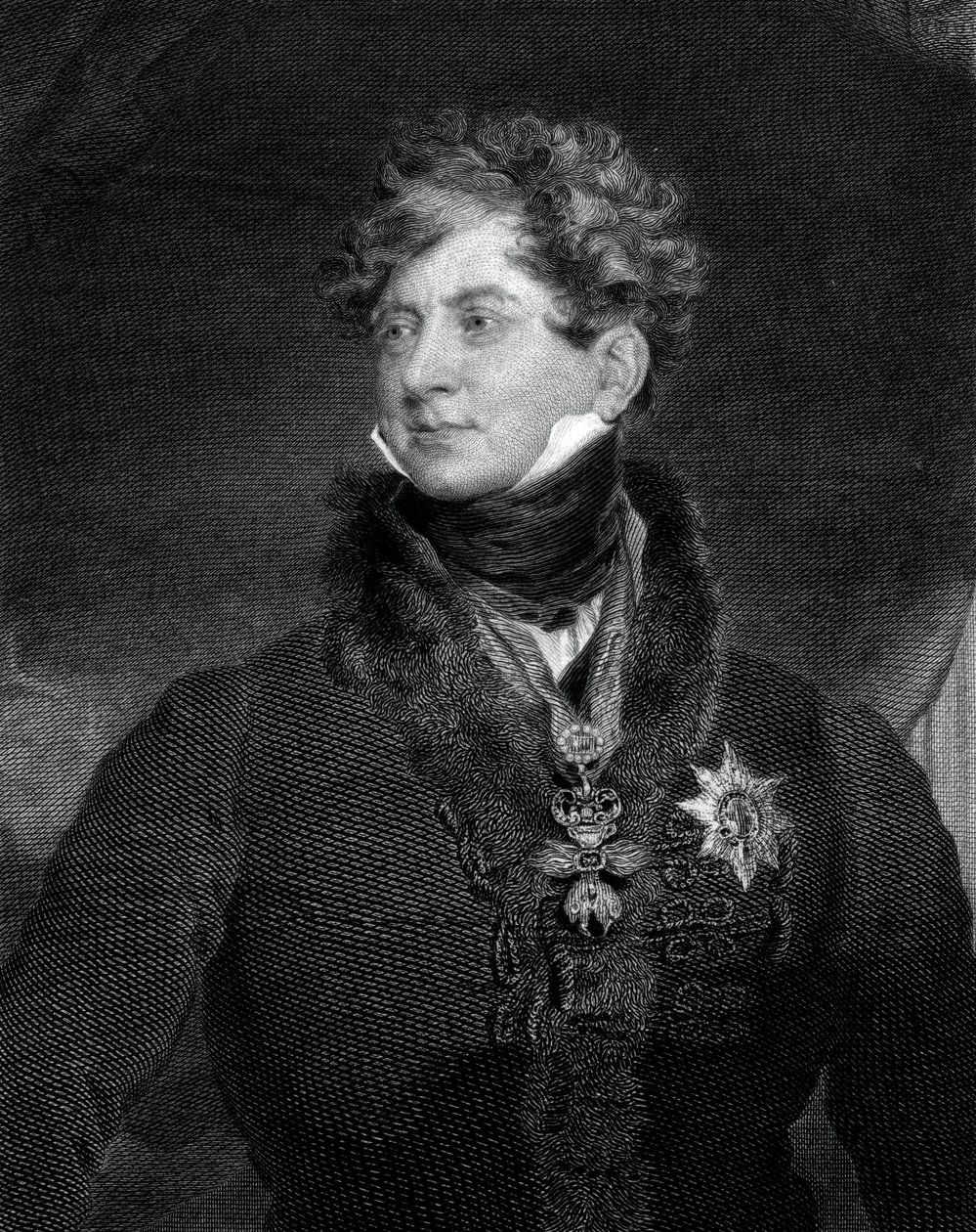 George IV, konge av Storbritannia og Hannover, 1829. av William Ensom