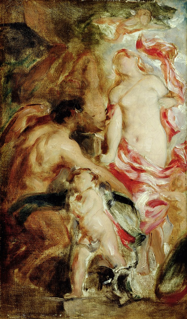 Allegorical Study, A Sketch (olje på lerret) av William Etty