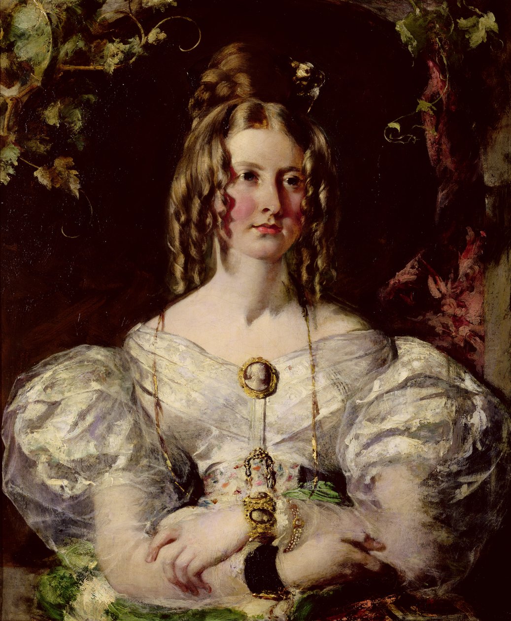 Elizabeth Potts (olje på lerret) av William Etty