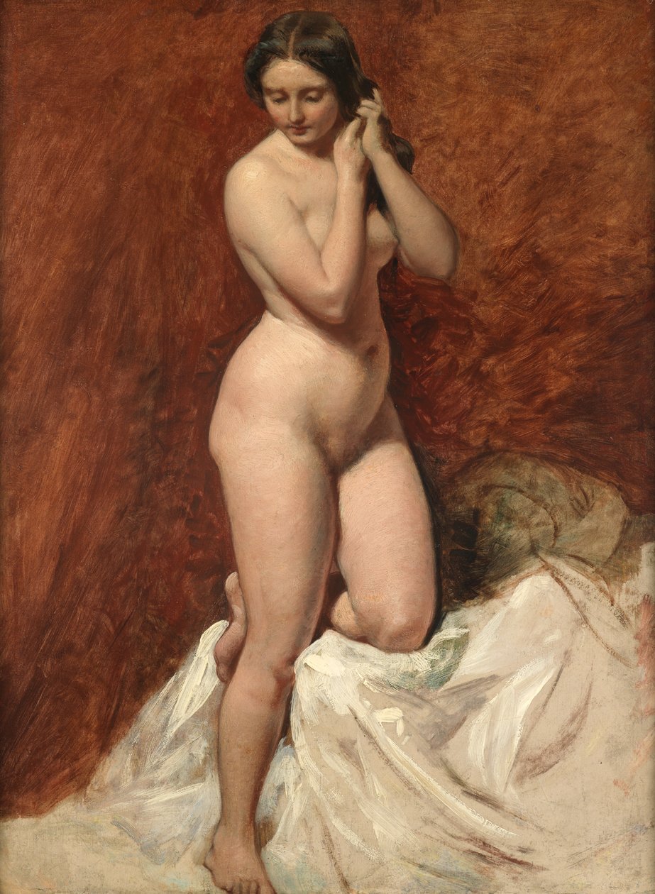 Naken fra forsiden av William Etty