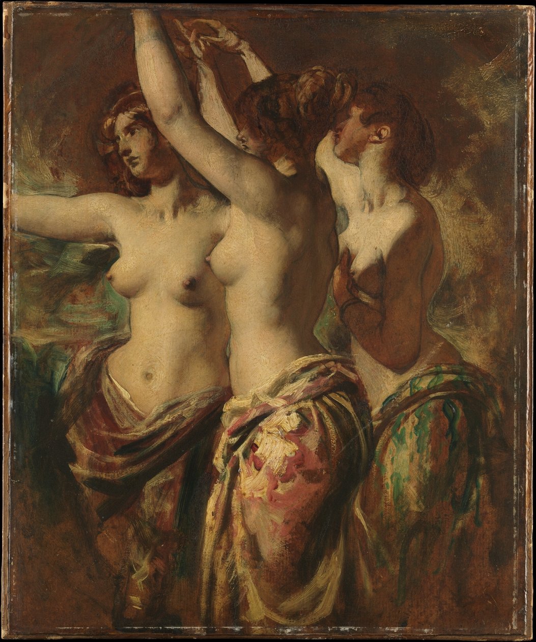 De tre gratier av William Etty