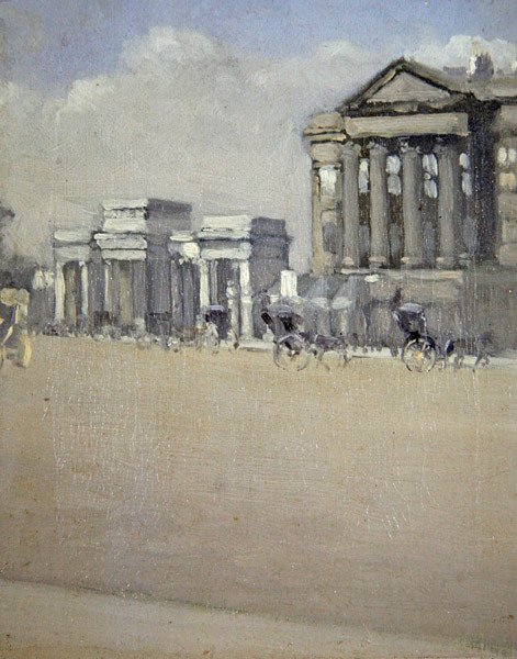 Hyde Park Corner, ca. 1892 (olje på lerret) av William Evelyn Osbourne