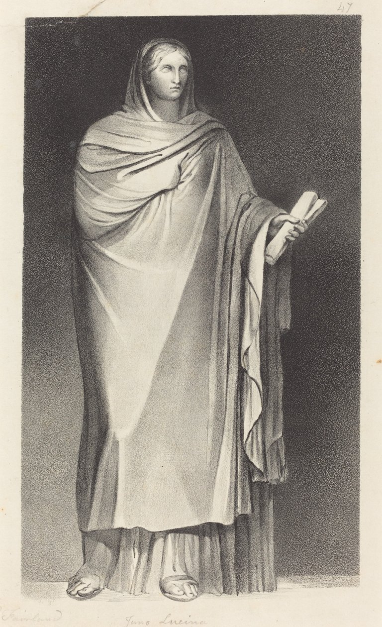 Juno Lucina av William Fairland after John Flaxman