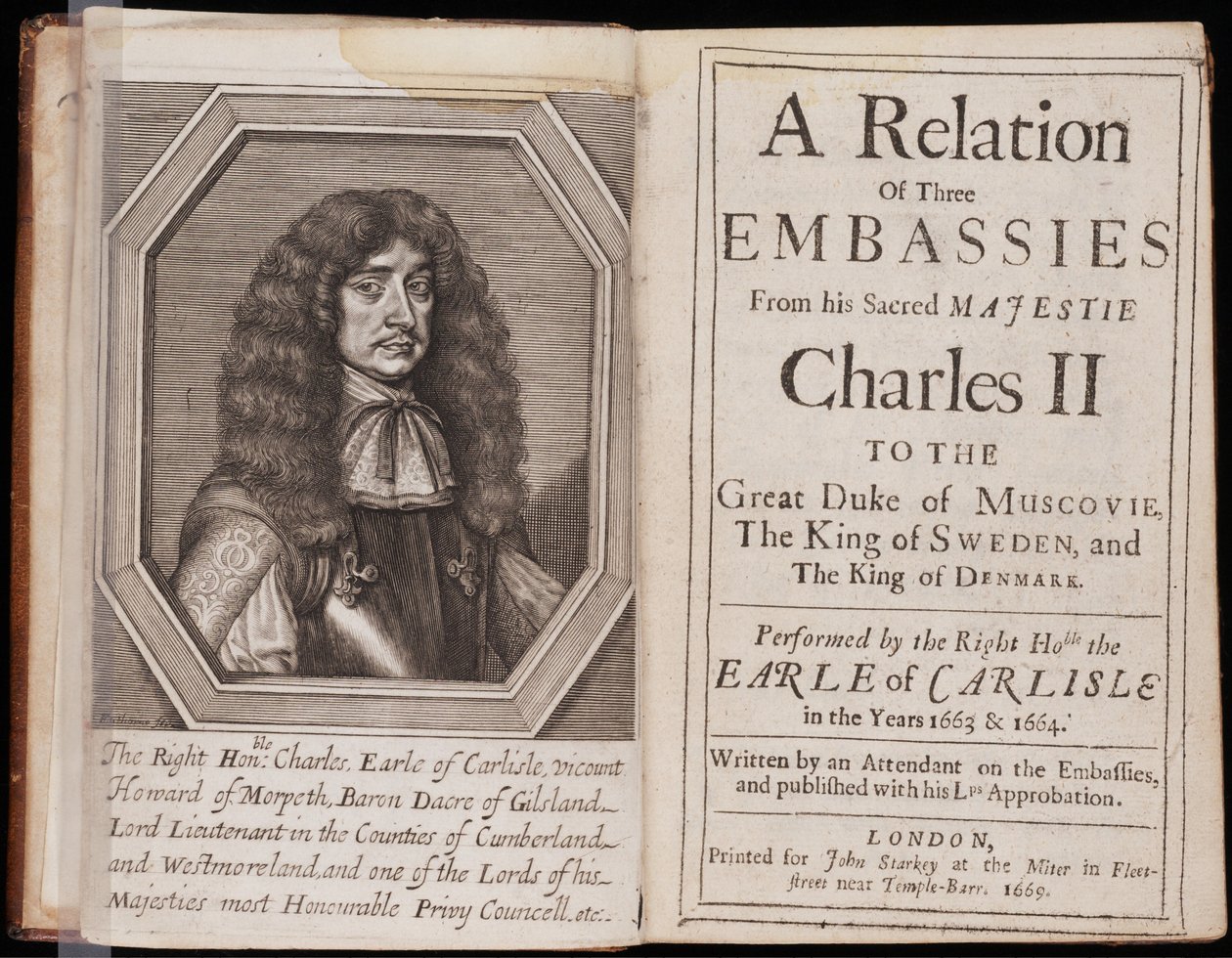 Charles Howard, 1. jarl av Carlisle, 1669 av William Faithorne
