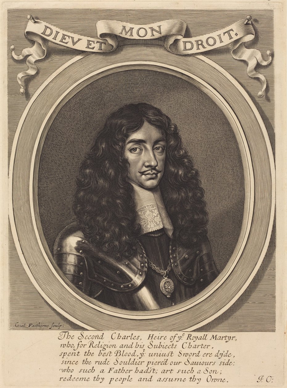 Karl II av William Faithorne