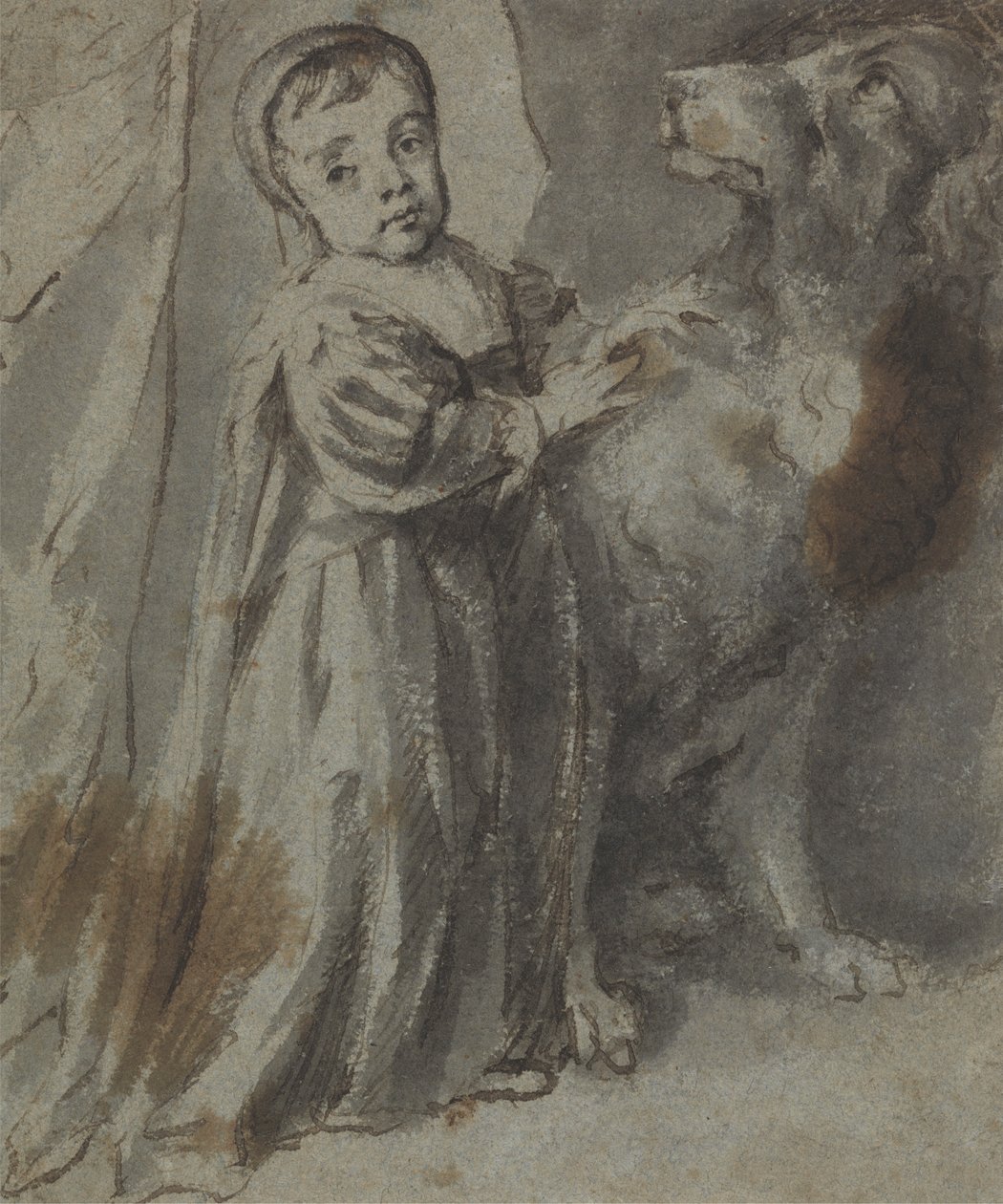 Charles II da han var barn av William Faithorne