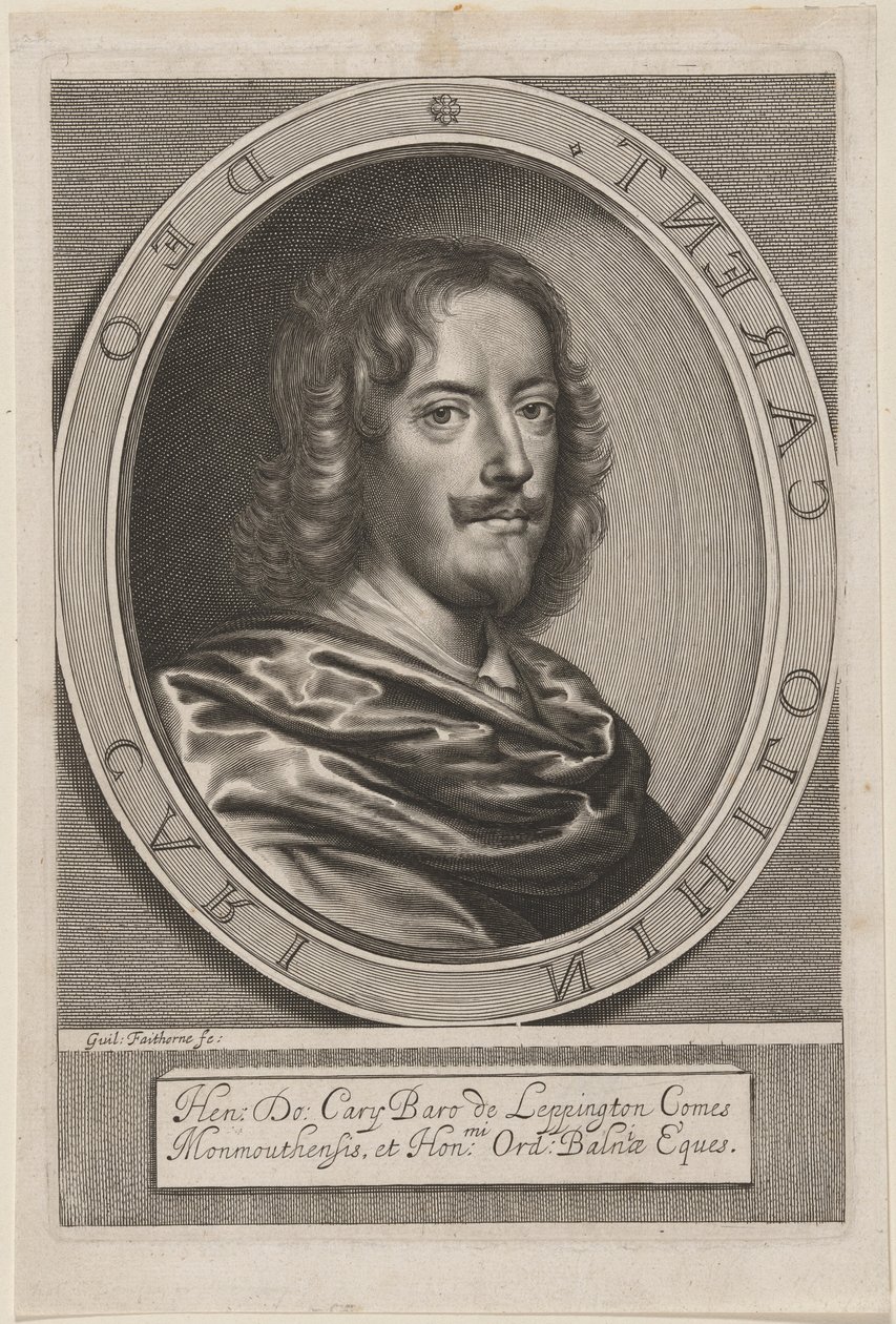Henry Carey, jarl av Monmouth av William Faithorne